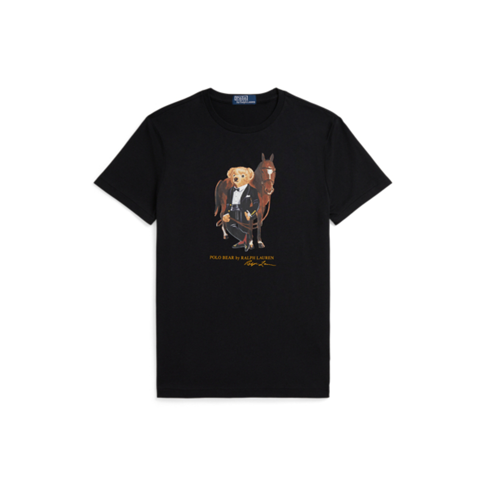 Polo Bear Cotton T-Shirt - Custom Slim Fit Small
